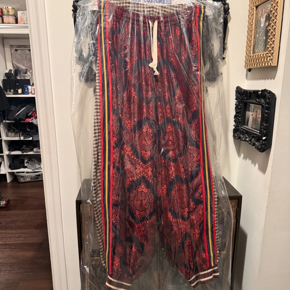 GUCCI Multi Pattern/Material Jogger Harem Pant Ja… - image 2